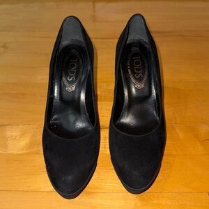 Tod’s Suede Heels